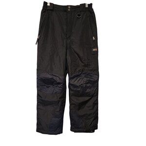 32 Degrees Weatherproof Kids sz L 14/16   Black Insulated Snow Pants